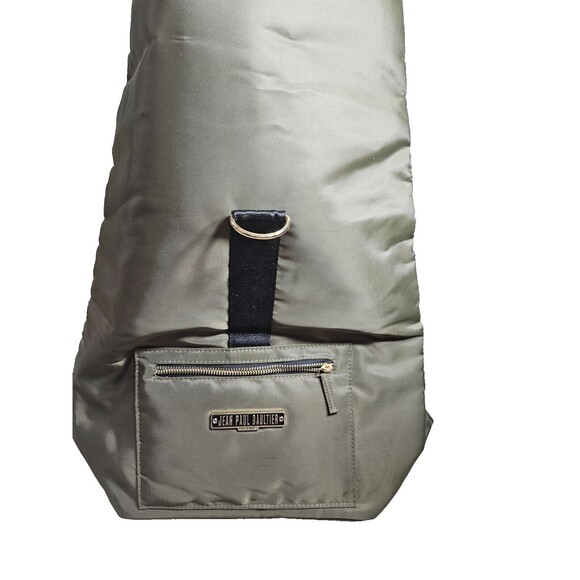Jean Paul Gaultier Olive Green Nylon Backpack - Stylish, Functional, Unisex - Picture 5 of 8